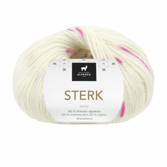 Hovedbilde Sterk - 923 Natur/rosa print
