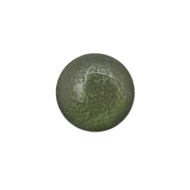 Hovedbilde KN427 - Knapp 20mm, grønn m/ glitter