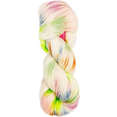 Hand Dyed Happ. CHUNKY - 006 Rød/Grønn