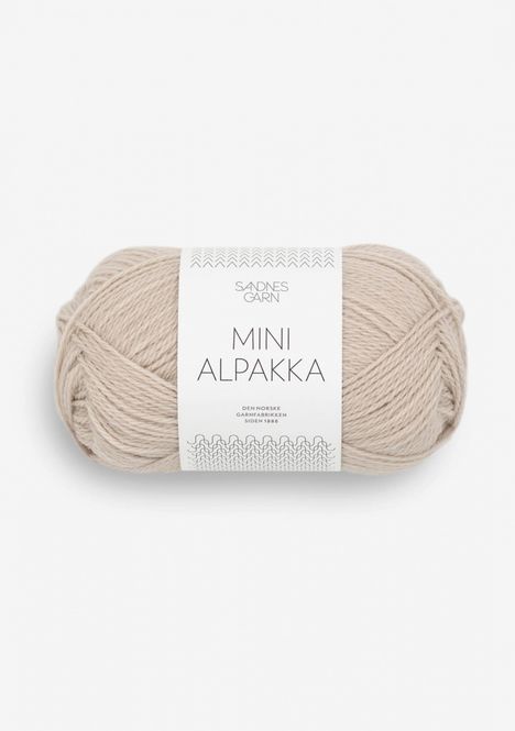 Hovedbilde Mini Alpakka - 2321 Marsipan