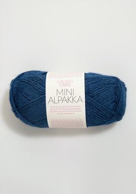 Mini Alpakka - 6063 Inkblå