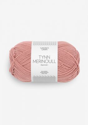 Tynn Merinoull - 4033 Ferskenblomst