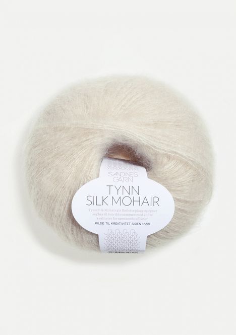 Hovedbilde Tynn Silk Mohair - 1015 Kitt