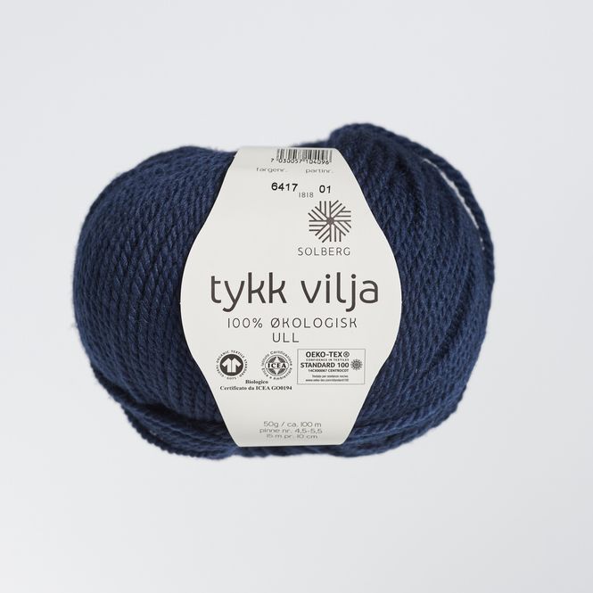 Hovedbilde Tykk Vilja - 6417 Blå