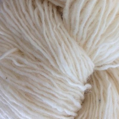 ISAGER Tweed Raw White