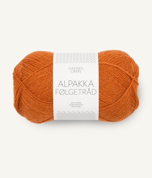 Alpakka Følgetråd - 2745 Cognac