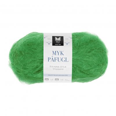 Myk Påfugl - 7948 Skarp Grønn
