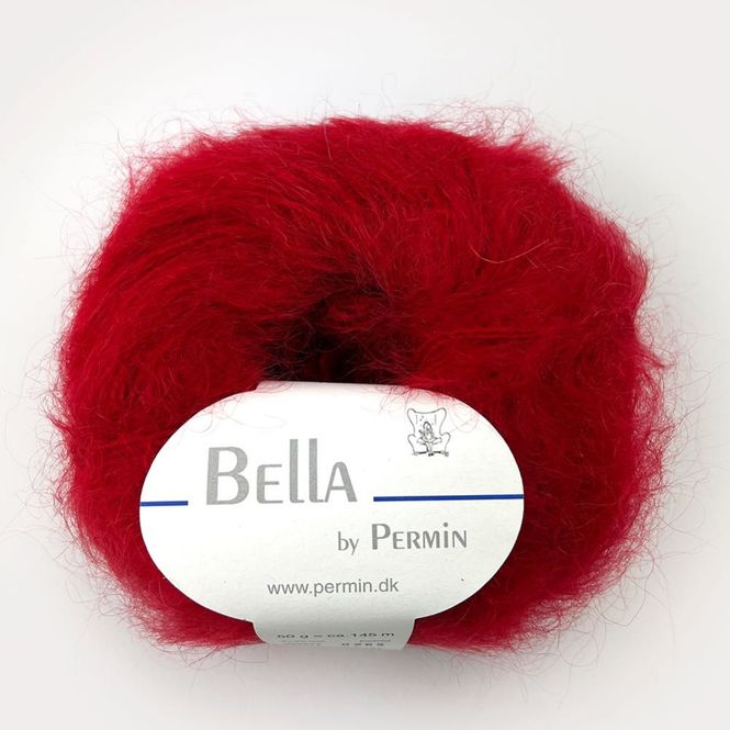 Hovedbilde Bella Mohair - 277 Rød