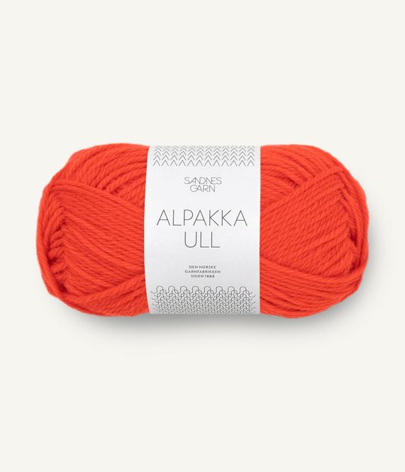 Hovedbilde Alpakka Ull - 3819 Spicy Orange
