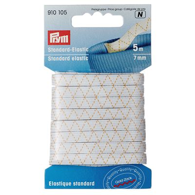 PRYM 910 105 - Elastikk, standard, 7 mm (5m)