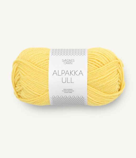 Hovedbilde Alpakka Ull - 9004 Lemon