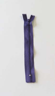Spiral Glidelås 4 mm - 594 Mørk lilla