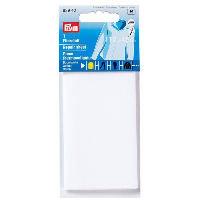 Hovedbilde PRYM 929 401 - Bomull, hvit (12x45 cm)