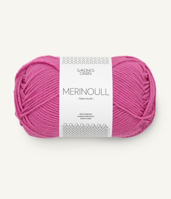 Hovedbilde Merinoull - 4628 Magenta