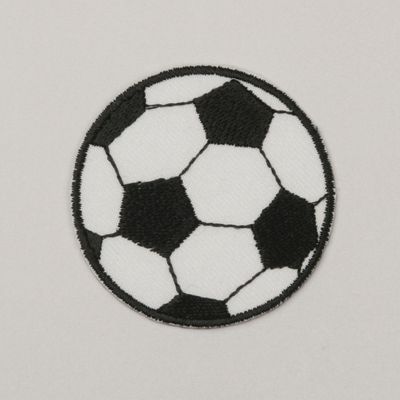 Motiv - Fotball, stor (Ø 6,5 cm)